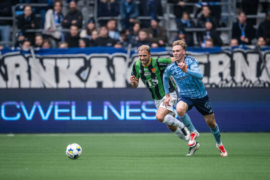 GAIS Gustav Lundgren och Djurgårdens Santeri Haarala
