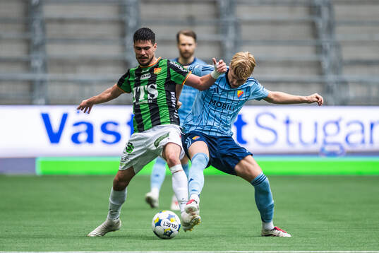GAIS William Milovanovic och Djurgårdens Theo Bergvall