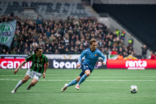 GAIS Amin Boudri och Djurgårdens Daniel Stensson