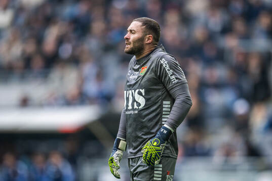 GAIS målvakt Mergim Krasniqi