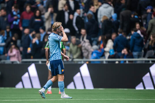 Djurgårdens Tobias Gulliksen deppar