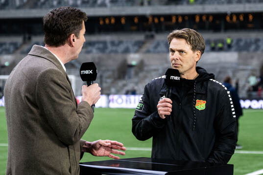 GAIS tränare Fredrik Holmberg