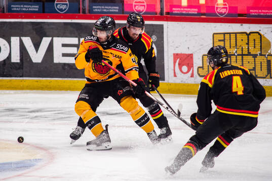 Luleås David Lilja och Brynäs Johannes Kinnvall