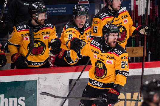 Luleås Brendan Shinnimin jublar