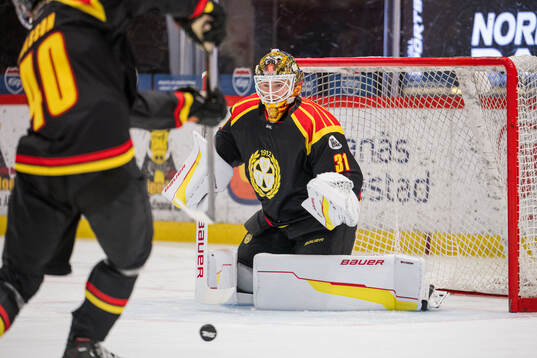 Brynäs målvakt Erik Källgren
