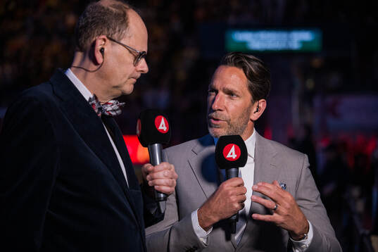 TV4s Lasse Granqvist och Joel Lundqvist