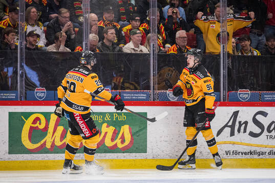 Luleås Pontus Andreasson jublar