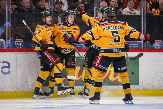Luleås Pontus Andreasson jublar