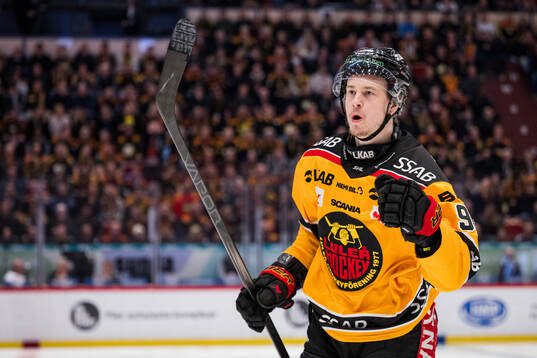 Luleås Pontus Andreasson jublar