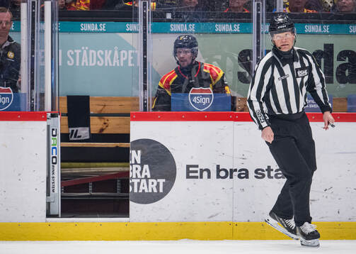 Brynäs Linus Ölund i utvisningsbåset