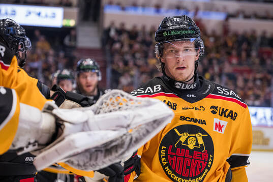 Luleås Marcus Hardegård jublar