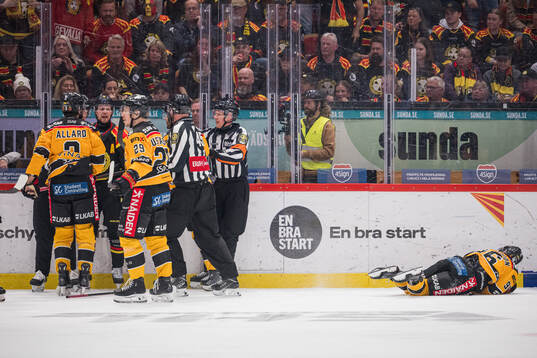 Luleås Pontus Andreasson har ont