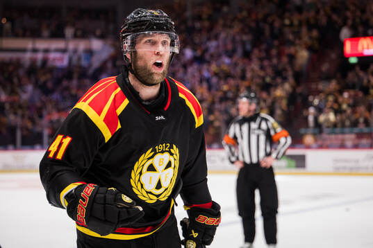 Brynäs Greg Scott jublar