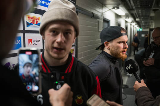 Pontus Andreasson och Brendan Shinnimin