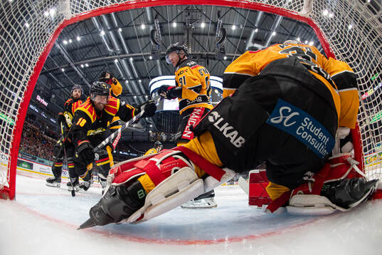 Brynäs Anton Rödin och Luleås Brian O'neil