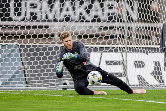 Varbergs målvakt Fredrik Andersson