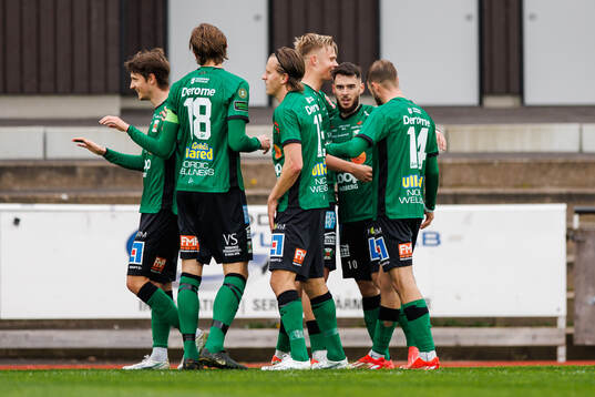 Varbergs Laorent Shabani jublar