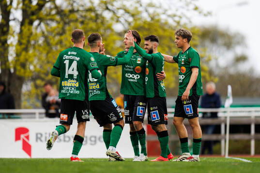 Varbergs Laorent Shabani jublar