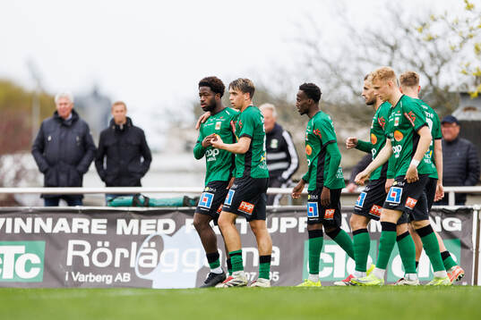 Varbergs Laorent Shabani jublar