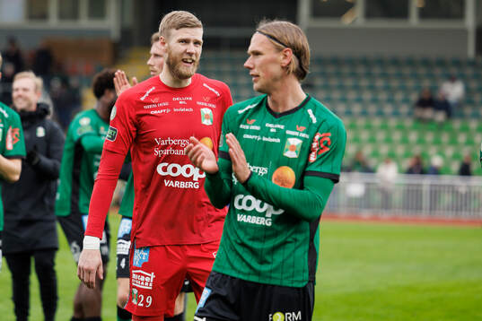 Varbergs målvakt Fredrik Andersson