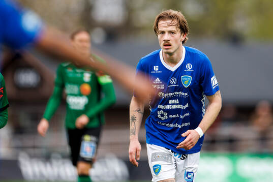 Umeå FCs Mikael Harbosen Haga