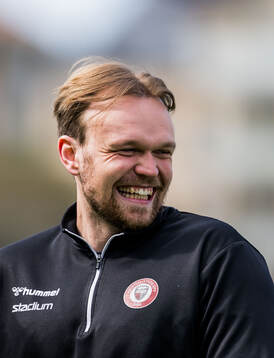 Kristianstads tränare Daniel Angergård