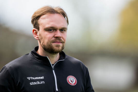 Kristianstads tränare Daniel Angergård
