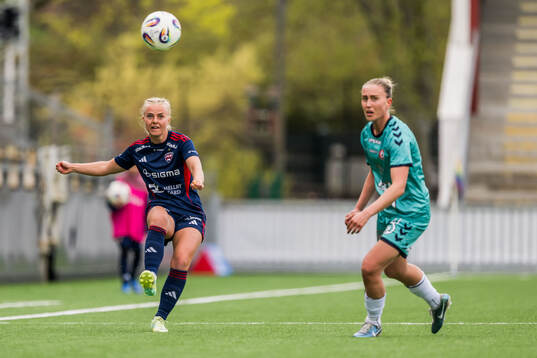 Rosengårds Emilie Woldvik och Kristianstads Beata Olsson