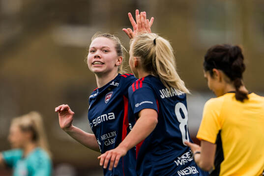 Rosengårds Bea Sprung jublar