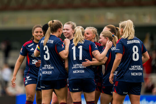 Rosengårds Bea Sprung jublar