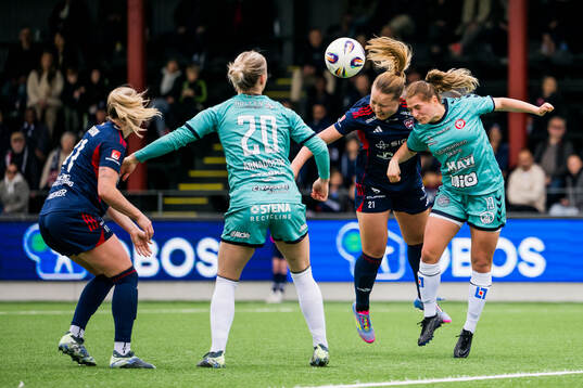 Rosengårds Oona Sevenius och Kristianstads Emma Petrovic