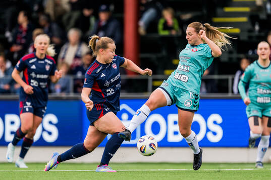 Rosengårds Oona Sevenius och Kristianstads Emma Petrovic