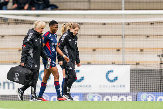 Rosengårds Halimatu Ayinde lämnar planen