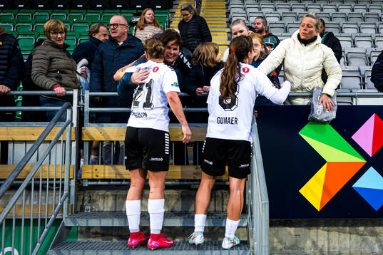 Silje Bekkåsen Nyhagen and Kristin Sandstad Gumaer of