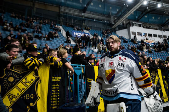 Djurgårdens målvakt Hugo Hävelid
