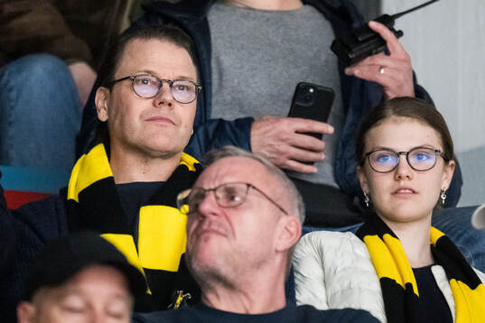 Prins Daniel och prinsessan Estelle