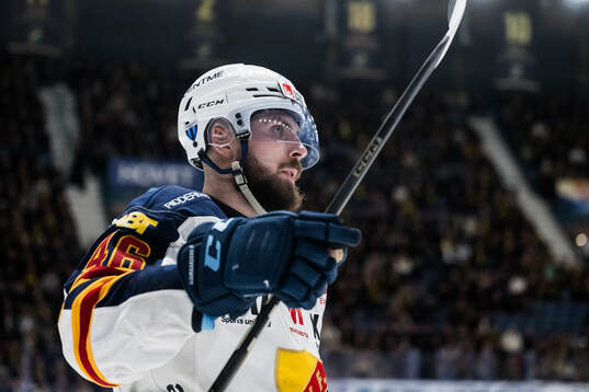 Djurgårdens Albin Grewe jublar