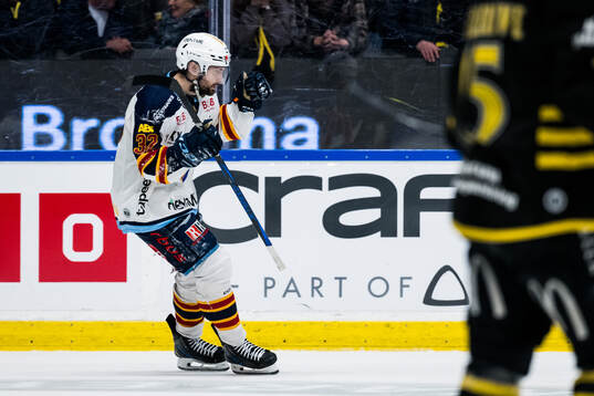 Djurgårdens Marcus Krüger jublar