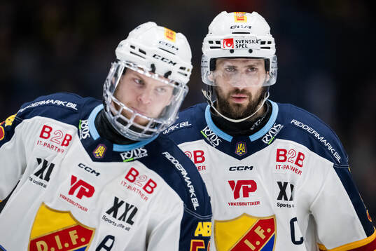 Djurgårdens Marcus Krüger och David Blomgren