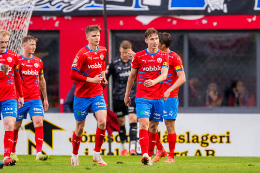 Helsingborgs Adrian Svanbäck deppar