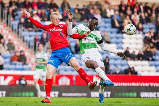 Helsingborgs Oscar Aga och Västerås Alexander Thongla-Iad