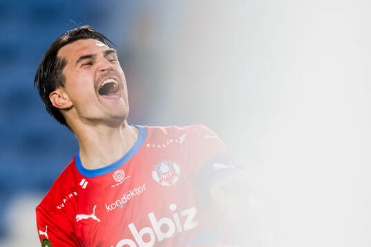 Helsingborgs Jon Birkfeldt jublar