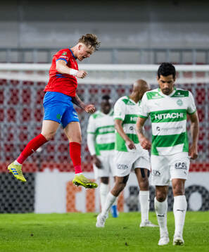 Helsingborgs Marcus Gudmann jublar