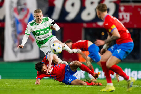 Helsingborgs Wilhelm Nilsson och Västerås Simon Johansson