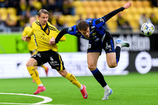 Elfsborgs Simon Hedlund och Sirius Tobias Anker