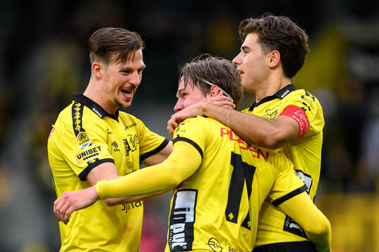 Elfsborgs Simon Olsson, Taylor Silverholt och Besfort