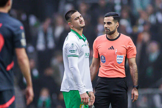 Hammarbys Jusef Erabi deppar