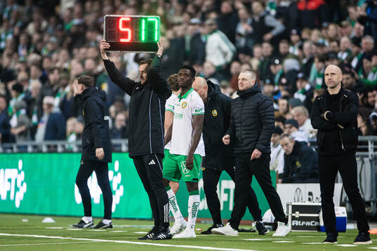 Hammarbys Ibrahima Breze Fofana byts in