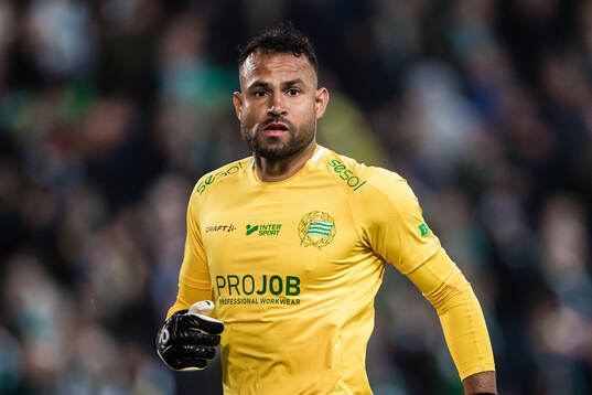 Hammarbys målvakt Warner Hahn