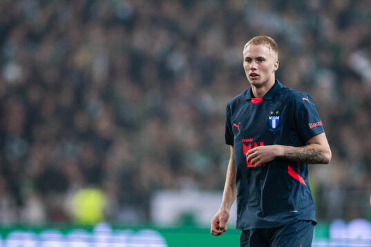 Malmö FFs Daniel Gudjohnsen